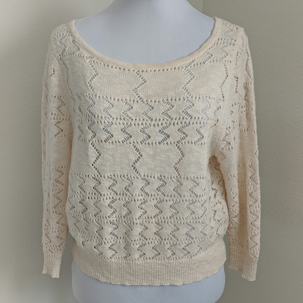 Roxy Open Knit Sweater